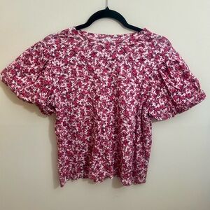 Zara Floral Blouse